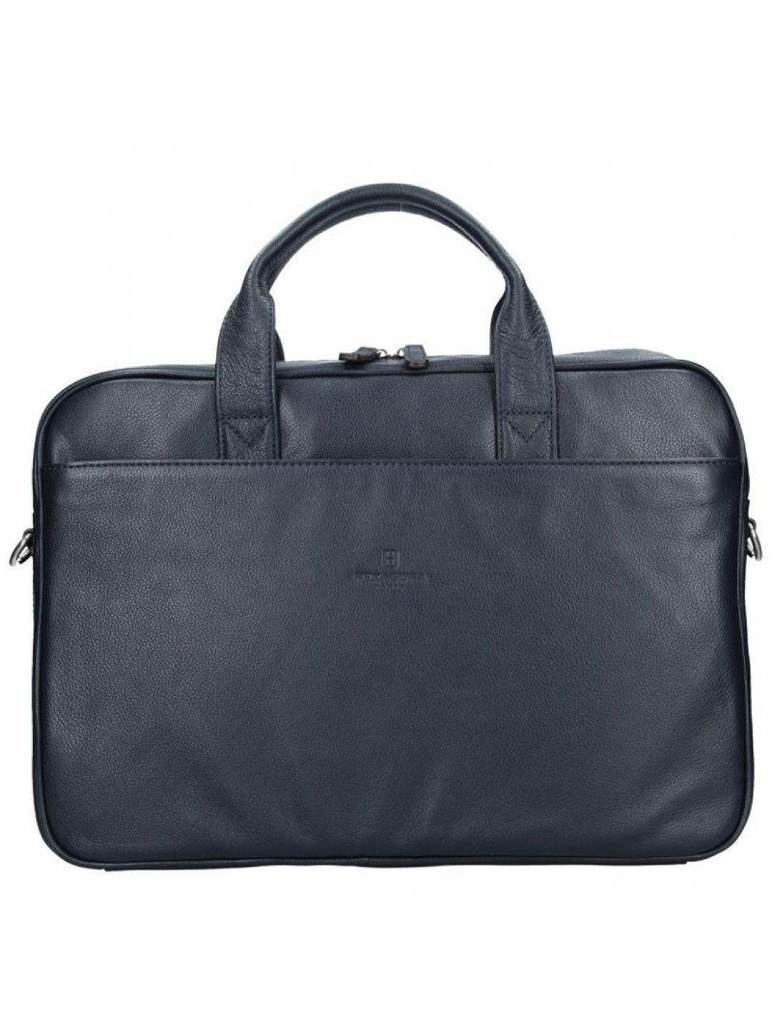 Pánská kožená taška přes rameno Hexagona Tango – modrá